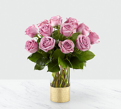 Hello Beautiful Lavender Rose Bouquet
