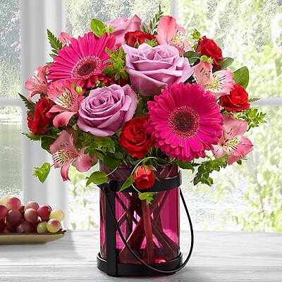 The Pink Exuberance&amp;trade; Bouquet by Better Homes and Gardens&amp;r