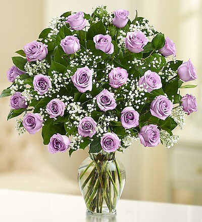 Ultimate Elegance&amp;trade;  Long Stem Purple Roses